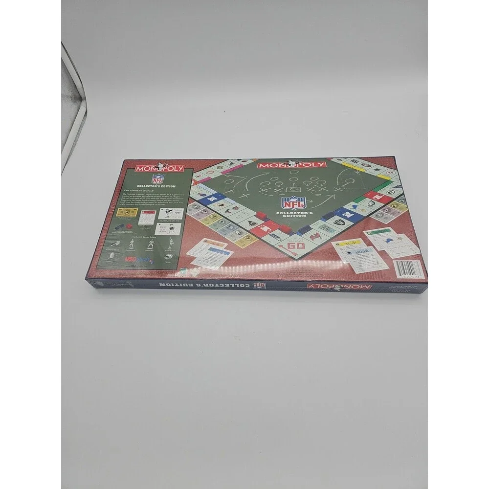 2003 Parker Brothers NFL Collectors Edition Monopoly Board Game Ship TodaySealed